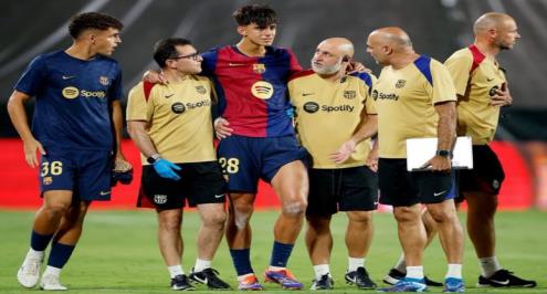 برشلونة يعلن إجراء بيرنال جراجة ناجحة في الرباط الصليبي.. ومدة غياب اللاعب